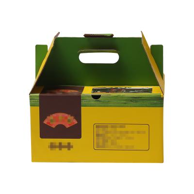 China Recyclable Fresh Fruit Corrugated Box Cardboard Box Avocado Packaging Box for sale