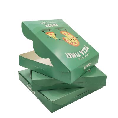 China Recycled Packaging Materials Fast Food Packaging Pizza Paper Box For Pizza Custom Pizza Box Wholesale Packing Box For Food for sale