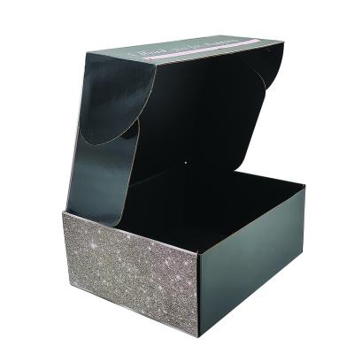 China Custom Logo Corrugated Packaging Boxes Folding Recyclable Custom Packaging Box Custom Express Shipping Boxes for sale