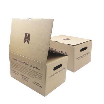 China Recycled Materials Hot Sell Heavy Duty Moving Cardboard Box Big Logo Printed Shipping Boxes Packing Box for sale