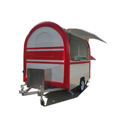 China Vegetable processing plant food trailer cart Australia standard mobile food trailer outdoor food cart for sale