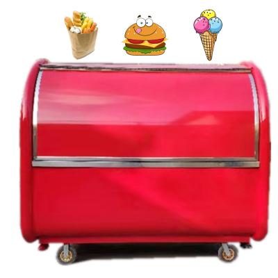 China mobile vegetable processing factory snack cart food truck for sale europe trailer food truck for sale