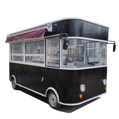 China mobile food cart food truck cafe food kiosk fast food truck for sale for sale