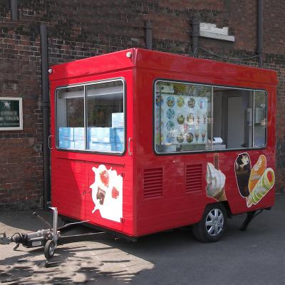 China Hot Selling Small Promotional Vegetable Processing Plant Food Trailer Mobile Food Truck for sale