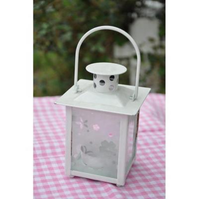 China Europe Wholesale Decorative Christmas Candle Holders Lanterns and Candle Jars Garden Handing Metal Lantern Candle Holder for sale