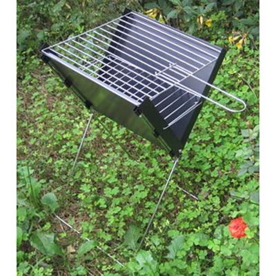 China Factory Easily Assembled Wholesales Garden Outdoor Professional BBQ Camping Picnic Folding Table Metal BBQ Charcoal Grill for sale