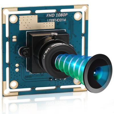 China Hd 1080p 2.8mm High Resolution Lens Module Camera Usb Sensor Camera ELP 2MP 1920x1080 OV2710 Wide Angle USB Camera for sale