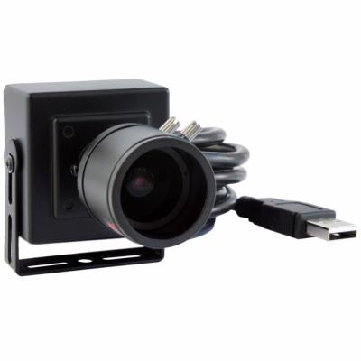 China Mini Varifocal Lens Camera ELP 1MP 720P NT99141 Sensor Webcam USB 2.8-12mm Varifocal Lens USB Camera for sale