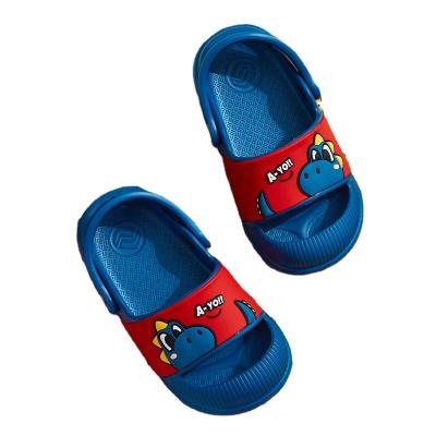 China Summer Kids Slippers Lightweight Free Shipping Boys Beach Flip Flop Baby Boy Shoes Sandal Cartoon Kids Bathroom Home Slipper for sale