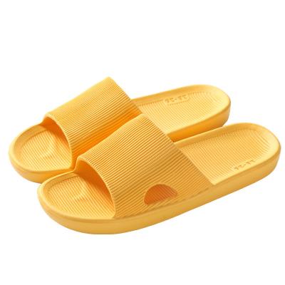 China Lightweight Slippers for Indoor Women Summer Use Non Slip EVA Sole Open Toe House Slippers Soft Soled Slippers Men Bath Bathroom Couples for sale