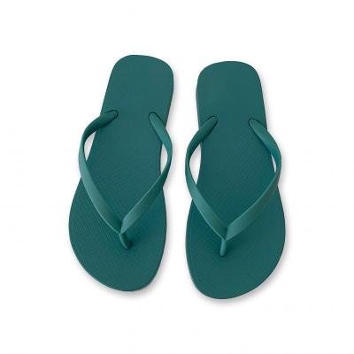 China 2022 Fashion Trend Couples PVC Flip Flops Slippers Beach Flat Bottom Sandals Slides Outdoor Slippers for sale