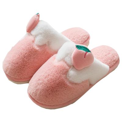 China Factory new cotton factory trend fashion slippers home winter autumn unique plush indoor thick unique warm slippers for sale