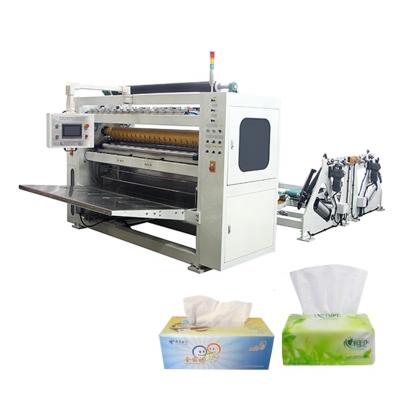 China Box Soft Folding Facial Tissue Paper Making Machine for sale