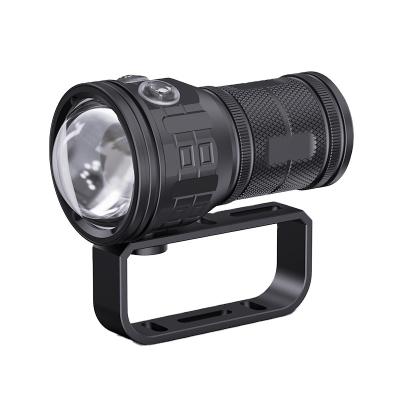 China Durable 7.4V flashlight huanuoda flashlight gift box customized photograhy diving diving package for sale