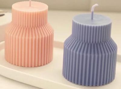 China Lead Free Wicks Ceramic Soy Scented Candle 230g 6*6*10cm for sale