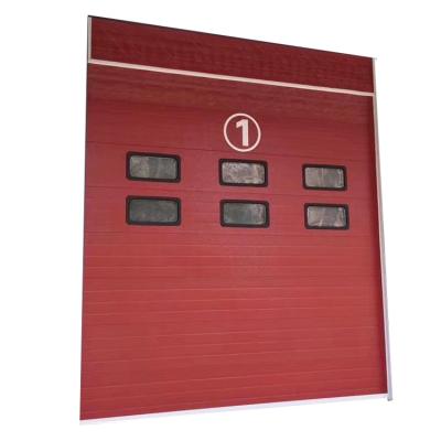 China Modern Wholesale Steel Overhead Garage Door Industrial Color Lift Gate for Warehouse or Factory for sale