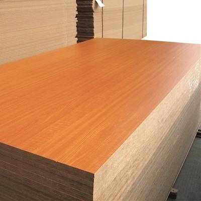 China Melamine Moisture Proof MDF Boards Wholesale Woodgrain Sheets 12mm 15mm 18mm For Furniture Decoration for sale