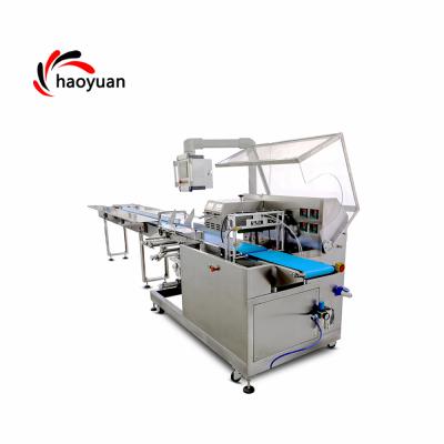 China HY-680 Haoyuan food import and export quality fruit automatic vegetable flow packing machine for sale