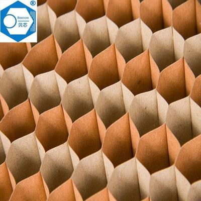 China Fire Resistant Paper Honeycomb Core 900x2400mm For Furniture And Door Filling for sale