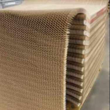 China Continuous Ordinary Paper Honeycomb Door Core Customized In Various Sizes for sale