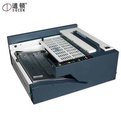 China Desktop automatic glue binding machine 380mm for sale