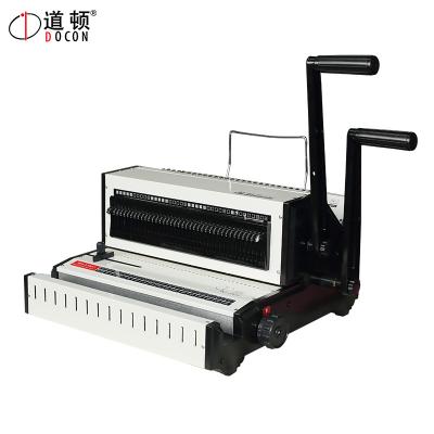 China DC-2800 Manual Desktop Manual Wire Binding Machine for sale