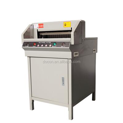 China DC-8450VG CNC Paper Cutter Small Electric Paper Trimmer 450mm for sale