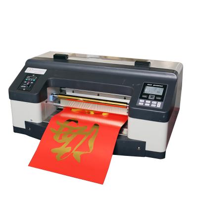 China A3 Digital Printer Foil Printer Flatbed Hot Stamping Paper Machine for sale