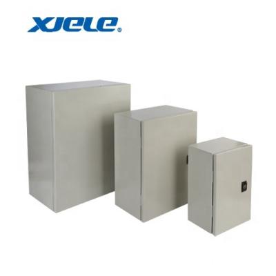 China steel sheet distribution box/electrical panels/ip55 /ip55 control cabinet wall mount metal enclosure for sale