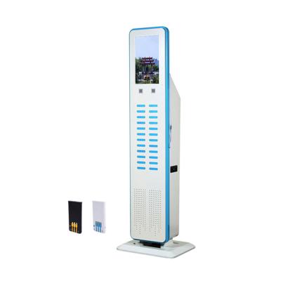 China Fast Charge Support Reconnect Cell Phone Kiosk Wifi Powerbank Share Power Bank Charging Rental Station for sale