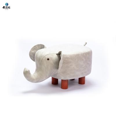 China Best Selling Foldable Animal Kids Stools Footstool Cartoon Beanbag Step Stool for sale