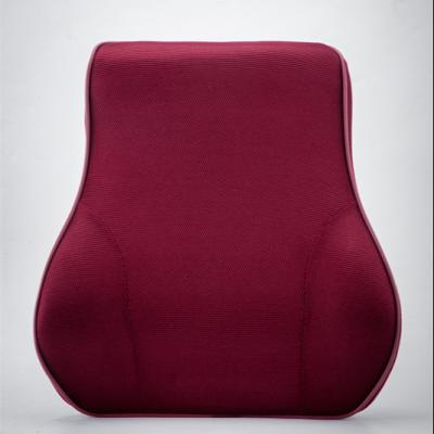 China Durable Breathable Car Cushion for Relaxing and Soothing Comfortable Waist Memory Foam Travel Car Headrest Pillow for sale