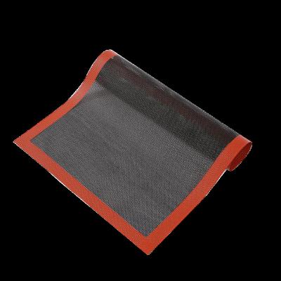 China Viable Silicone Perforated Non-Stick Cavity Baking Mat Non Stick Oven Liner for sale