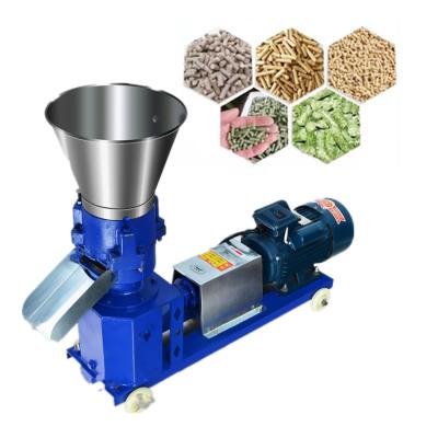 China Small Pelletizer 220V Household Repair Shops Machinery Fish Pig Poultry Poultry Animal Feed Pellet Processing Machine for sale