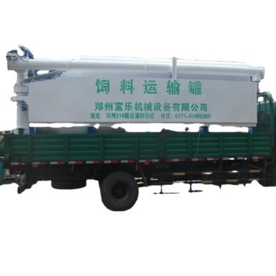 China Farms Feed Transport Vehicle Bulk Feed Transport Tanker Feed Carrier for sale