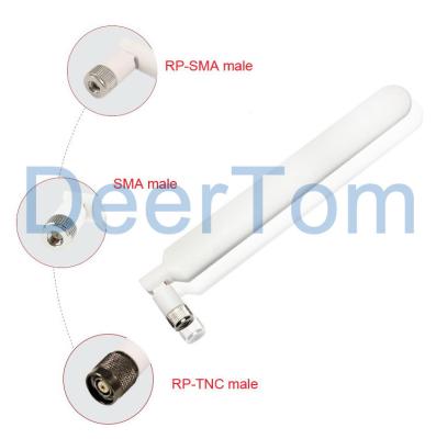 China 700-2700MHz 4G LTE Router Antenna 12dBi Rubber Internal Indoor Omni Directional SMA Huawei Router for sale