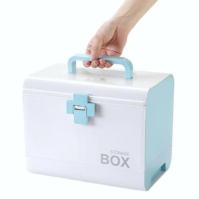 China Zhejiang plastic hot sale OEM plastic injection molding for first aid kit medicine storage box for sale