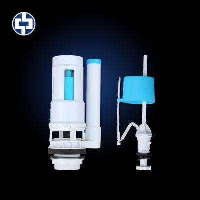 China Water Saving Single Push Button Types Toilet Mechanisms Tank Flush Inlet Valve for sale