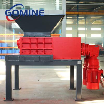 China Automatic Recycling Industrial Waste Recycling Plant Four Shaft Shredder Metal Shredder for sale