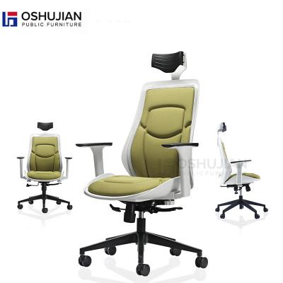 China Adjustable Office Furniture Mesh Swivel Ergonomic High Back Adjustable Office Chair (Height) for sale