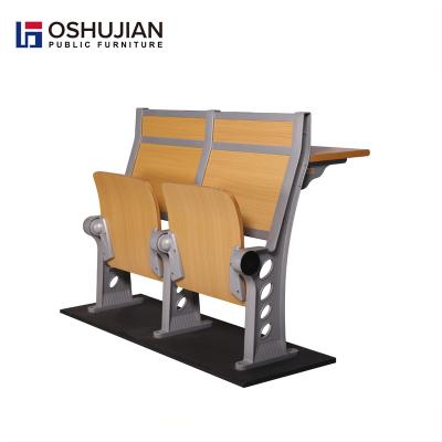 China Modern Adjustable Bench University Table School Chair With Writing Board for sale