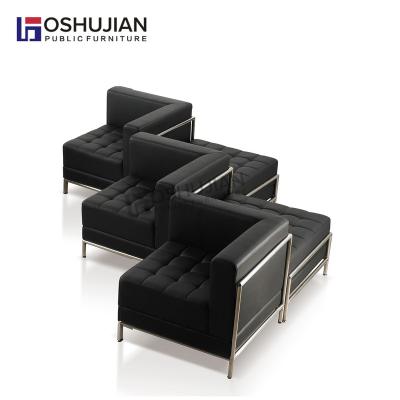 China Hot Sale Modular Office Legs Sofa Recliner Sofa Set Leather Sofa Lounge for sale