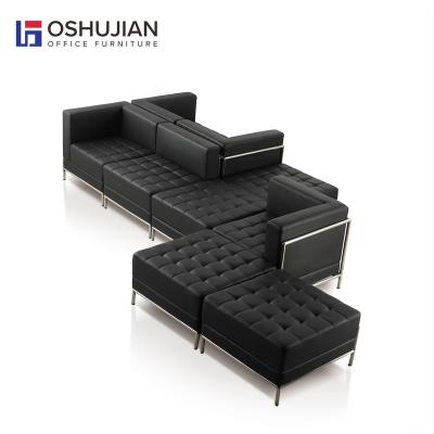 China Modular Classic Design Cheap Hideaway Sofa With PU Cover for sale