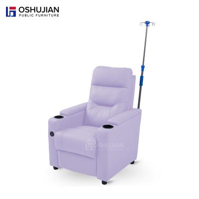 China Modern Comfortable Adjustable Transfusion Infusion Infusion Reclining Chair Factory Price Recliner Medical Sofa Chair for sale