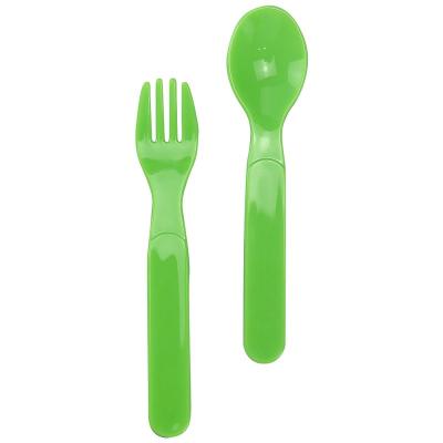 China Customized Children's Children's Spoon And Fork Plastic Set for sale