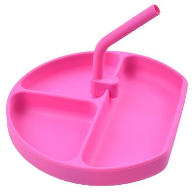 China Food Grade Lead-Free Silicone Insurance Trade Children's Silicone Baby Bowl Silicone Baby Bowl Suitable for 6 Months and Older for sale