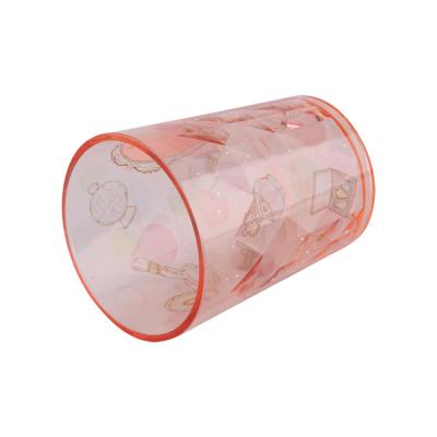 China Children's Custom Printed Reusable Cheap Plastic Juice Cup Manufacturer for sale