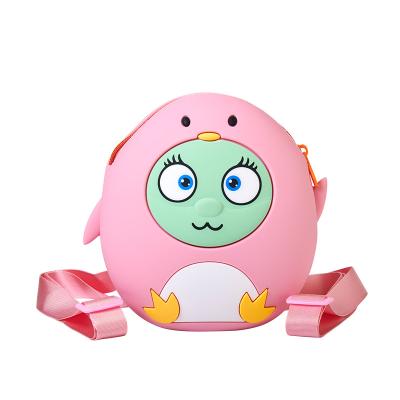 China Fashion Kids Reusable Waterproof Silicone Zipper Bag for sale