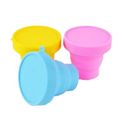 China Modern Kids Silicone Travel Folding Reusable Cup for sale