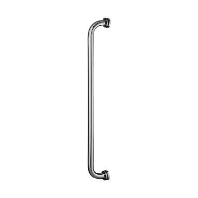 China Good Quality Durable Stainless Steel Shower Room Glass Door SS Handle Double Sided Shower Glass Door Handle for sale